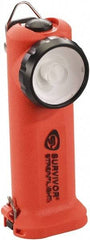 Streamlight - White LED Bulb, 175 Lumens, Industrial/Tactical Flashlight - Orange Plastic Body, 1 4.8 V\xB6Sub-C NiCad Battery Included - Caliber Tooling