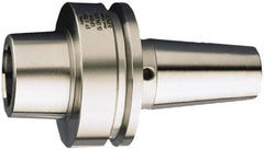 HAIMER - 3/8" Hole Diam, HSK63F Taper Shank Shrink Fit Tool Holder & Adapter - 3.35" Projection, 0.94" Nose Diam, 1.65" Clamping Depth, 25,000 RPM - Exact Industrial Supply