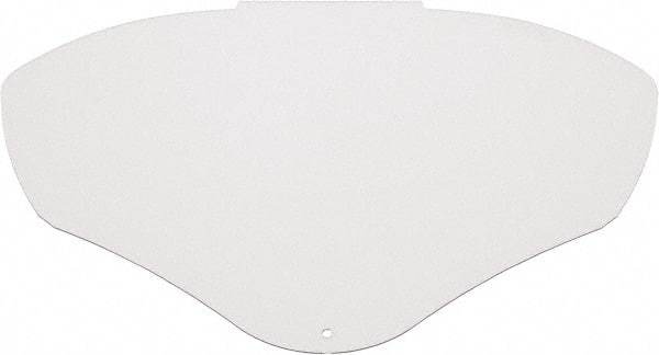 Uvex - Clear Polycarbonate Welding Window - 9-3/8" High x 14-1/4" Wide x 0.04" Thick, Compatible with Uvex S8500 & S8510 Bionic Headgear - Caliber Tooling