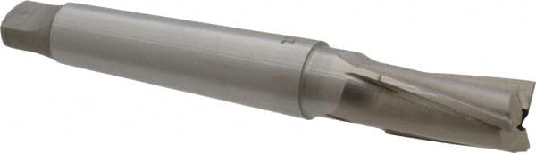 Value Collection - 11/16" Diam, 3 Flutes, Morse Taper Shank, Interchangeable Pilot Counterbore - Caliber Tooling