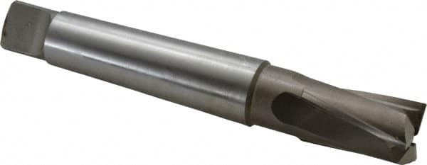 Value Collection - 15/16" Diam, 3 Flutes, Morse Taper Shank, Interchangeable Pilot Counterbore - Caliber Tooling