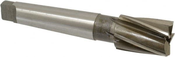 Value Collection - 1-5/8" Diam, 5 Flutes, Morse Taper Shank, Interchangeable Pilot Counterbore - Caliber Tooling