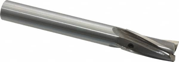 Value Collection - 17/32" Diam, 1/2" Shank, Diam, 3 Flutes, Straight Shank, Interchangeable Pilot Counterbore - Caliber Tooling