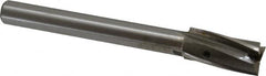 Value Collection - 45/64" Diam, 1/2" Shank, Diam, 3 Flutes, Straight Shank, Interchangeable Pilot Counterbore - Caliber Tooling