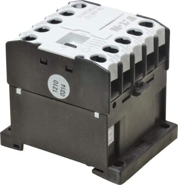 Eaton Cutler-Hammer - 3 Pole, 24 Coil VAC, Nonreversible Open Enclosure IEC Contactor - 1 Phase hp: 0.5 at 115 V, 1 at 200 V, 1.5 at 230 V, 3 Phase hp: 2 at 200 V, 3 at 230 V, 5 at 460 V, 5 at 575 V, 8.80 Amp Inductive Load Rating Listed - Caliber Tooling