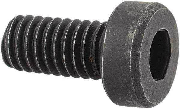 Holo-Krome - M4x0.70 Metric Coarse Hex Socket Drive, Low Socket Cap Screw - Grade 10.9 Alloy Steel, Black Oxide Finish, Fully Threaded, 8mm Length Under Head - Caliber Tooling