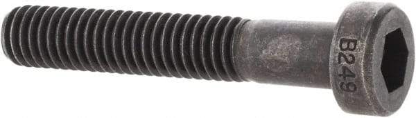 Holo-Krome - M6x1.00 Metric Coarse Hex Socket Drive, Low Socket Cap Screw - Grade 10.9 Alloy Steel, Black Oxide Finish, Partially Threaded, 35mm Length Under Head - Caliber Tooling