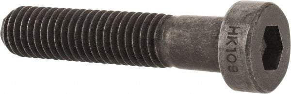 Holo-Krome - M8x1.25 Metric Coarse Hex Socket Drive, Low Socket Cap Screw - Grade 10.9 Alloy Steel, Black Oxide Finish, Partially Threaded, 40mm Length Under Head - Caliber Tooling