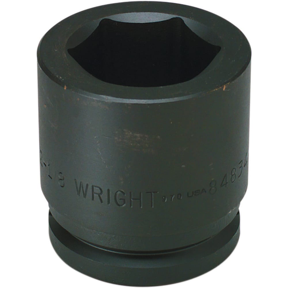 Wright Tool & Forge - Impact Sockets; Drive Size: 1-1/2 ; Size (Inch): 5-1/4 ; Type: Standard ; Style: Impact Socket ; Style: Impact Socket ; Style: Impact Socket - Exact Industrial Supply