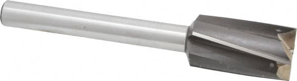 Value Collection - 1" Diam, 1/2" Shank, Diam, 4 Flutes, Straight Shank, Interchangeable Pilot Counterbore - Caliber Tooling