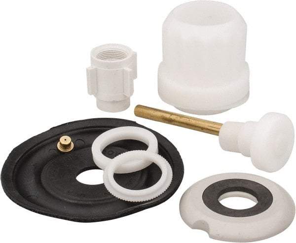 Made in USA - Urinal Flush Valve Repair Kit - For Use With Coyne and Delaney, Contain Relief Valve, Bushing, Auxiliary Valve Seal Retainer with Seal, Diaphragm, Guides, Main Seat, Friction Ring - Caliber Tooling