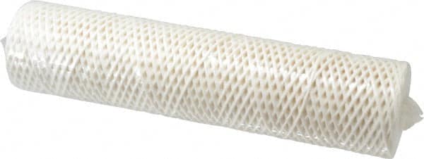 Parker - 2-1/2" OD, 25µ, Rayon String-Wound Cartridge Filter - 10" Long - Caliber Tooling