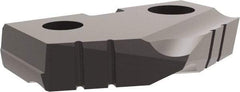 Allied Machine and Engineering - 1-7/64" Diam x 3/16" Thick, Seat Code 2, 132° Included Angle Spade Drill Insert - Diamond Coated, Carbide, Series T-A - Caliber Tooling