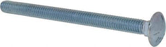 Value Collection - 5/16-18 UNC 4" Length Under Head, Standard Square Neck, Carriage Bolt - Grade 5 Steel, Zinc-Plated Finish - Caliber Tooling