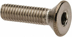 Value Collection - #10-32 UNF Hex Socket Drive, 82° Flat Screw - Grade 316 Stainless Steel, 3/4" OAL - Caliber Tooling