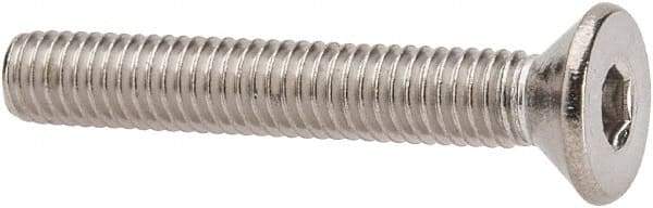 Value Collection - #10-32 UNF Hex Socket Drive, 82° Flat Screw - Grade 316 Stainless Steel, 1-1/4" OAL - Caliber Tooling