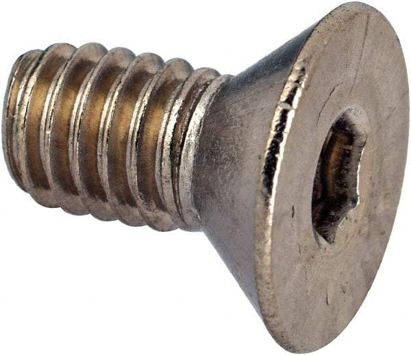 Value Collection - 5/16-18 UNC Hex Socket Drive, 82° Flat Screw - Grade 316 Stainless Steel, 5/8" OAL - Caliber Tooling