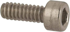 Value Collection - #4-40 UNC Hex Socket Drive, Socket Cap Screw - Grade 316 Stainless Steel, 5/16" Length Under Head - Caliber Tooling