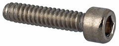 Value Collection - #4-40 UNC Hex Socket Drive, Socket Cap Screw - Grade 316 Stainless Steel, 1/2" Length Under Head - Caliber Tooling