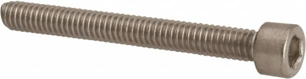 Value Collection - #8-32 UNC Hex Socket Drive, Socket Cap Screw - Grade 316 Stainless Steel, 1-1/2" Length Under Head - Caliber Tooling