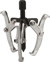 Value Collection - 1-1/2" to 3" Spread, 3 Ton Capacity, Gear Puller - 60mm Reach, For Bearings, Gears & Pulleys - Caliber Tooling