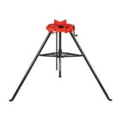 Value Collection - 1/8" to 6" Pipe Capacity, Portable Tristand Chain Vise - Caliber Tooling