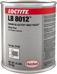 Loctite - 15 Lb Can General Purpose Anti-Seize Lubricant - Molybdenum Disulfide, 750°F, Black - Caliber Tooling