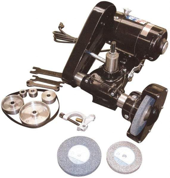 Dumore - Interchangeable, Internal and External Spindle, Tool Post Grinder - 1/2, 1/2 hp, 120 Volts, 1-7/8 Inch Spindle Hole Diameter - Caliber Tooling