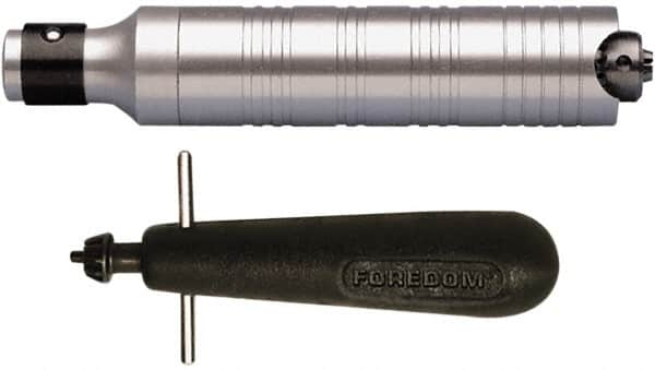 Foredom - 2 Piece 5-3/16 Inch Long Flexible Shaft Grinder Handpieces - 1 Inch Head/Holder Diameter - Caliber Tooling