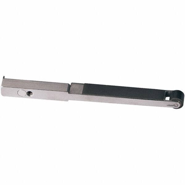 Dynabrade - 3/8" Wide Contact Arm - 1/2" Belt Width, Steel - Caliber Tooling