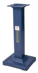 Baldor - 15-3/4 Inch Wide x 14 Inch Deep, Machine Pedestal Stand - Compatible with 6, 7, 8 and 10 Inch Grinders - Caliber Tooling