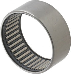 IKO - 1.969" Bore Diam, 8,700 Lb. Dynamic Capacity, 50 x 58 x 25mm, Caged, Open End, Shell Needle Roller Bearing - 2.283" Outside Diam, 0.984" Wide - Caliber Tooling