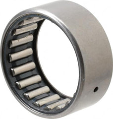 IKO - 1-3/8" Bore Diam, 6,600 Lb. Dynamic Capacity, 1-3/8 x 1-3/4 x 3/4", Caged, Shell Needle Roller Bearing - Heavy Section, 1-3/4" Outside Diam, 3/4" Wide - Caliber Tooling