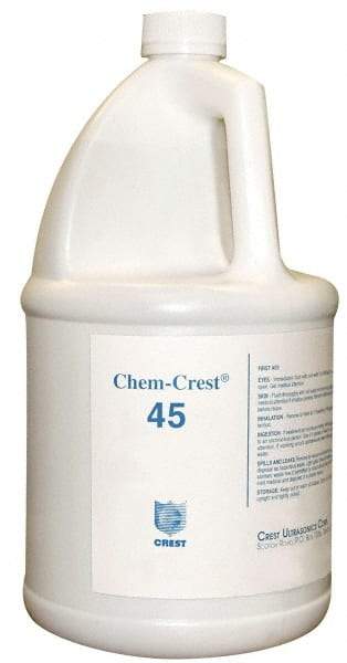 CREST ULTRASONIC - 1 Gal Bottle Ultrasonic Cleaner - Solvent-Based - Caliber Tooling