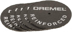 Dremel - 1-1/4" Cutoff Wheel - 0.045" Thick, 1/8" Arbor, Use with Angle Grinders - Caliber Tooling