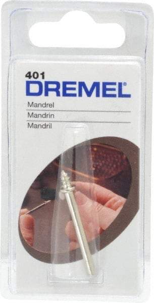 Dremel - Buffing Wheel Mandrel - 1/8" ID x 1/8" OD - Caliber Tooling