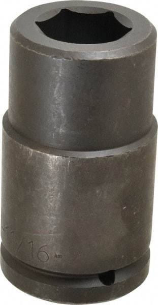 Proto - 1-1/2" Drive 1-11/16" Deep Impact Socket - 6 Points, 5-3/4" OAL - Caliber Tooling