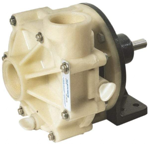 Pentair - 2 HP, Corrosion Resistant Pump - 1-1/2 Inlet Size, 1-1/2 Outlet Size, Polypropylene - Caliber Tooling