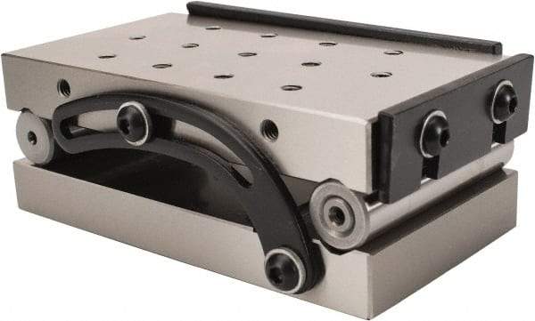 Interstate - 6" Long x 3-1/4" Wide x 1-5/16" High, Sine Plate - 13 Holes - Caliber Tooling