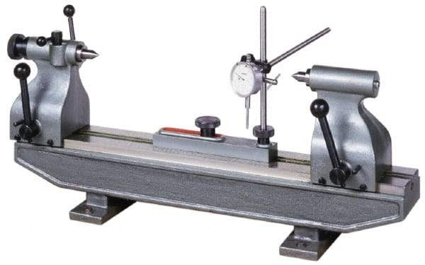 Value Collection - 32 Inch Center to Center, 9.44 Inch High, Bench Center - 47-1/4 Inch Long, 330 Lbs. Max Weight - Caliber Tooling