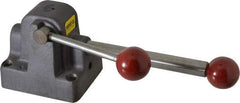 Heinrich - 3-11/16" Base Width/Diam, Work Positioner - 10" Bar Length, 4-1/4" Base Length, 3-15/16" Max Height, Model Number 9-PA - Caliber Tooling