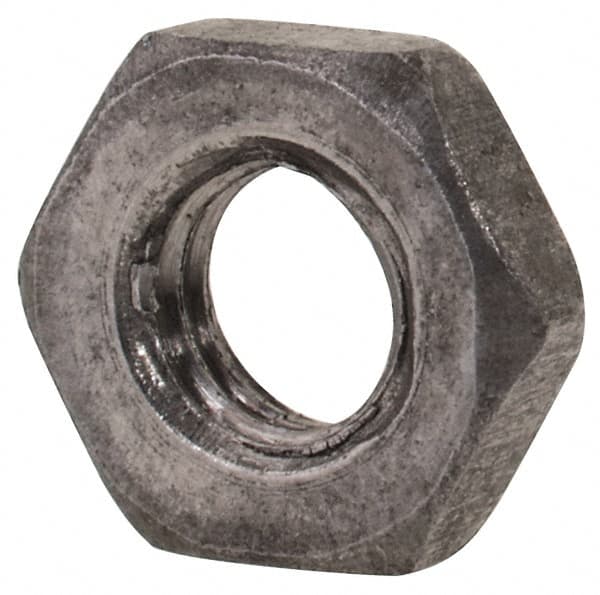 Value Collection - M4x0.70 Steel Right Hand Hex Jam Nut - 7mm Across Flats, 2.2mm High, Uncoated - Caliber Tooling