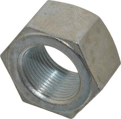 Value Collection - 1-1/4 - 12 UNF Steel Right Hand Hex Nut - 1-7/8" Across Flats, 1-1/16" High, Zinc Clear Finish - Caliber Tooling