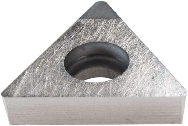 Komet - TOGX140305 Grade CBN57 CBN Boring Insert - Uncoated, 60° Triangle, 8° Relief Angle, 8.2mm Inscr Circle, 3mm Thick, 0.5mm Corner Radius - Caliber Tooling