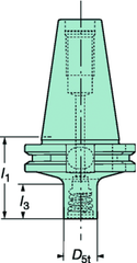 392.140EH-40 10 041 Iso 7388-1 To Coromant EH Adaptor - Caliber Tooling