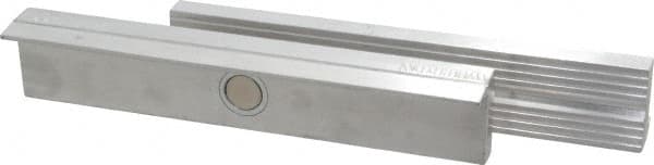 Wilton - 6" Jaw Width, Aluminum, Vise Jaw Cap - Magnetic Attachment - Caliber Tooling