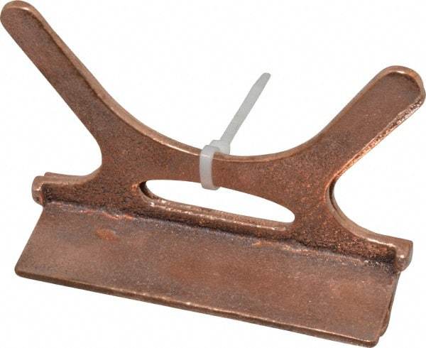 Wilton - 4-1/2" Jaw Width, Copper, Vise Jaw Cap - Caliber Tooling