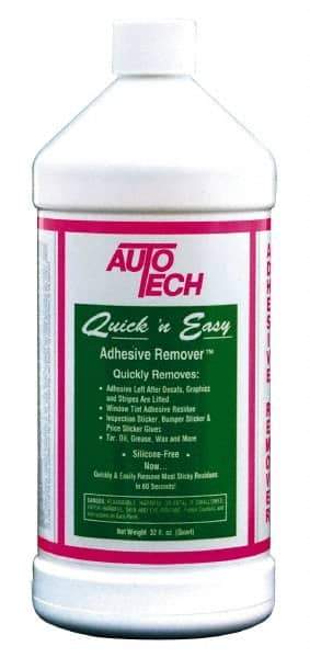 Made in USA - 32 oz Bottle Adhesive Remover - Removes Adhesives - Caliber Tooling