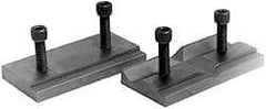 Cardinal Tool - 4" Wide x 1.5mm High, Step Vise Jaw - Hard, Steel, Fixed Jaw, Compatible with 4" Vises - Caliber Tooling