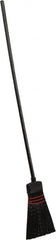 PRO-SOURCE - 56" OAL Polypropylene Bristle Corn Broom - Plastic-Coated Metal Handle - Caliber Tooling